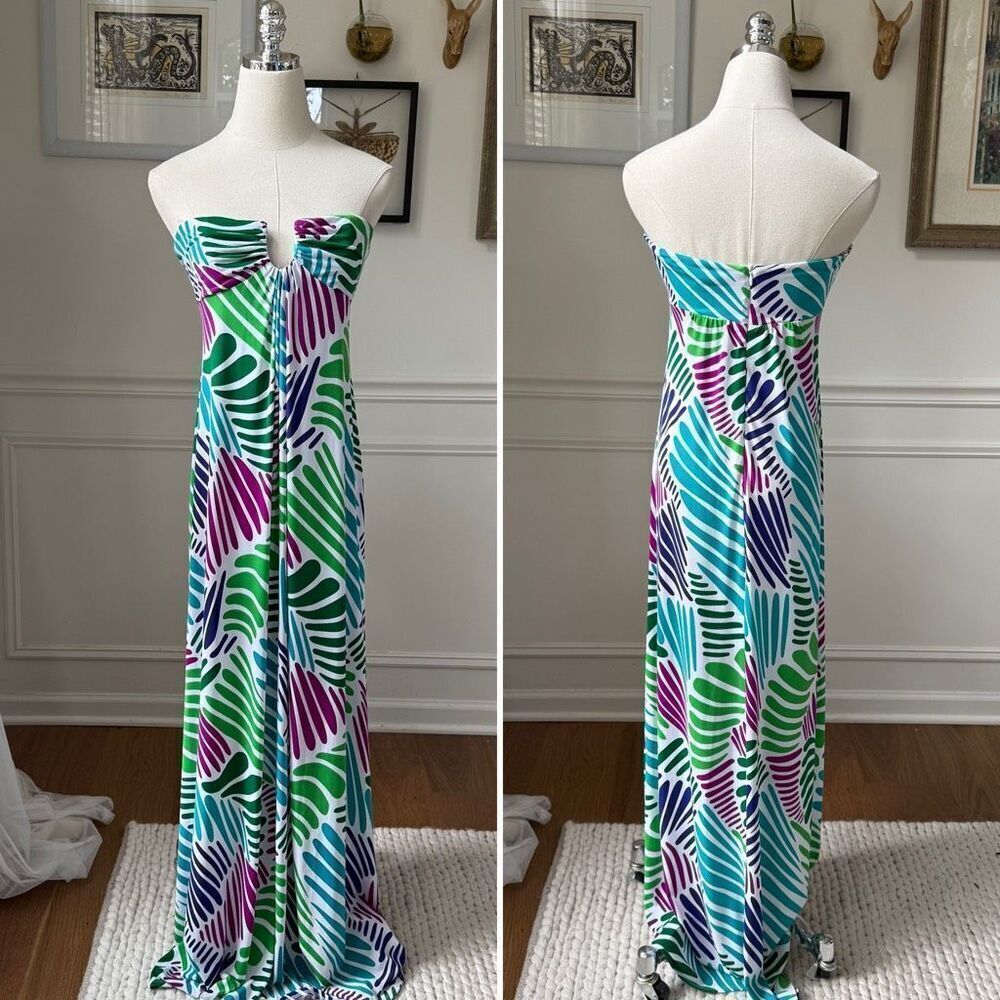 Rubber Ducky Productions Strapless Jersey Maxi Dress $267 S